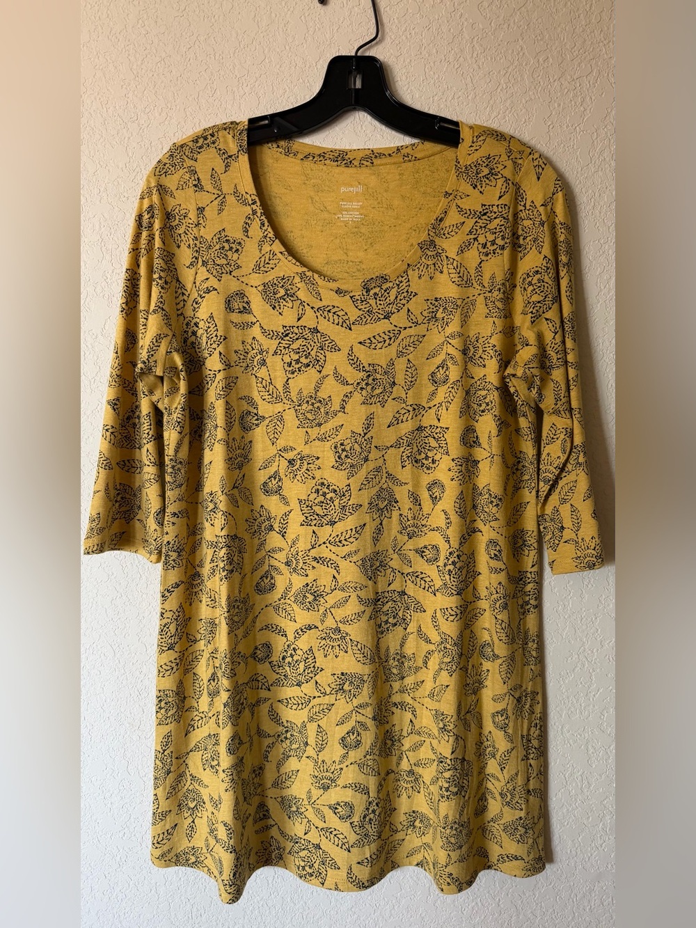 J.Jill Purejill Ballet Sleeve Tunic Sz S  NWT